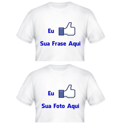Camiseta Branca em poliéster