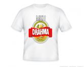 Camiseta Branca em poliéster