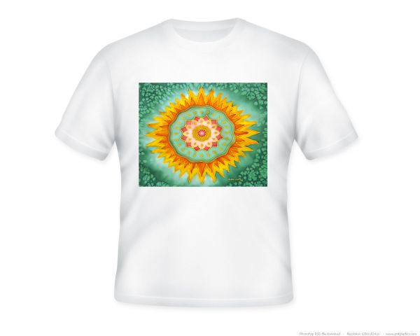 Camiseta Branca em poliéster